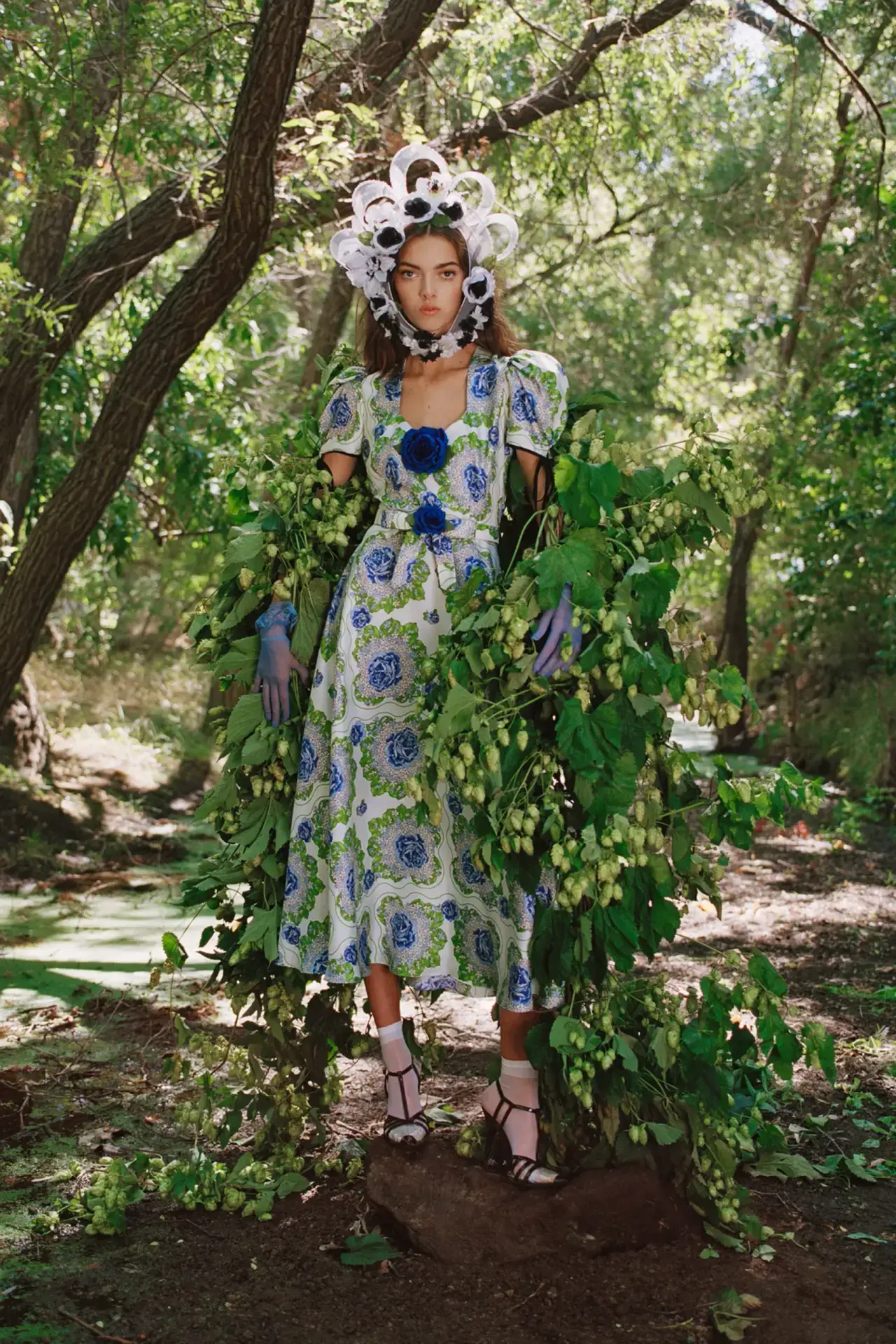 Rodarte high-end garment sample drafting