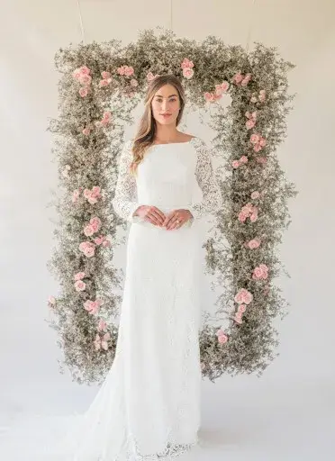 Kate McDonald luxury bridal gown sample