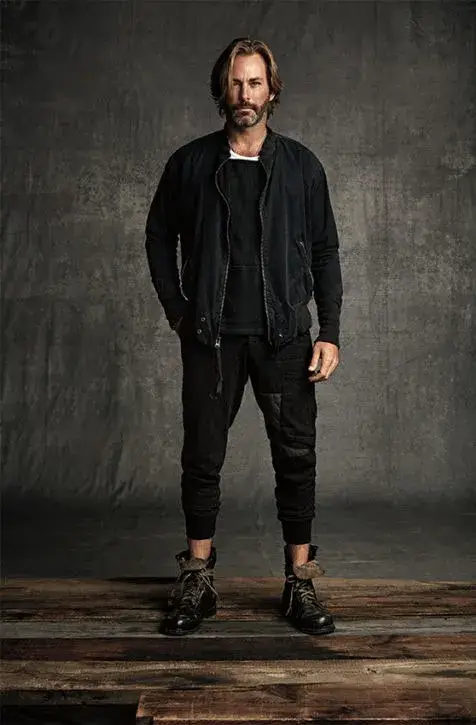 Greg Lauren deconstructed jacket production at TEG Los Angeles