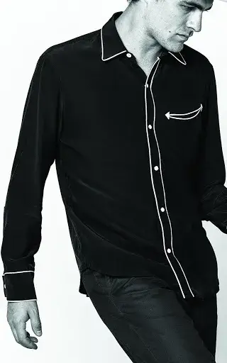 Menswear apparel small batch manufacturing